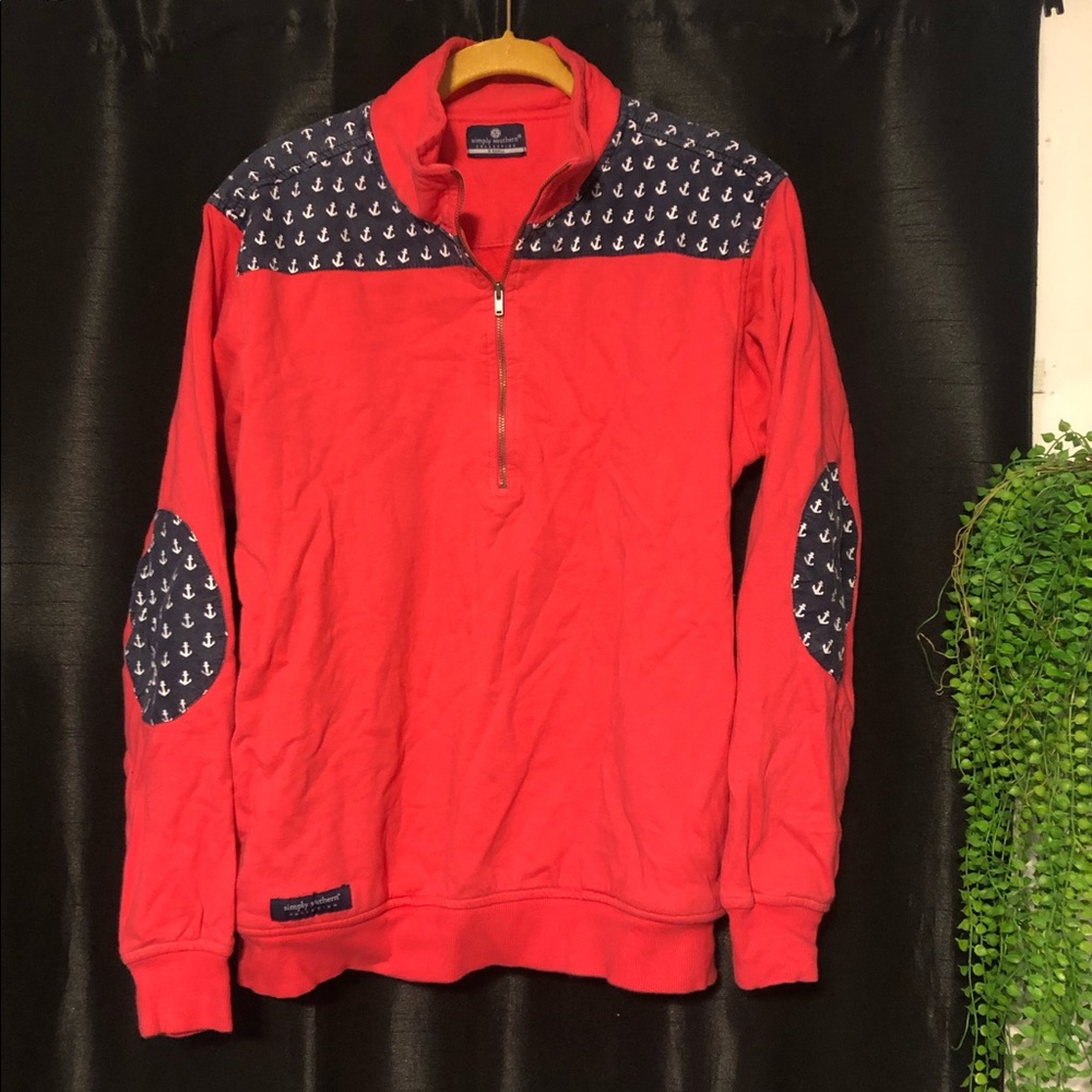 Simply Southern anchor 1/4 pull over